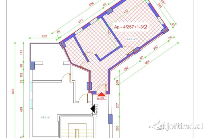 House for Sale 1+1 in Tirana - 120,000 Euro