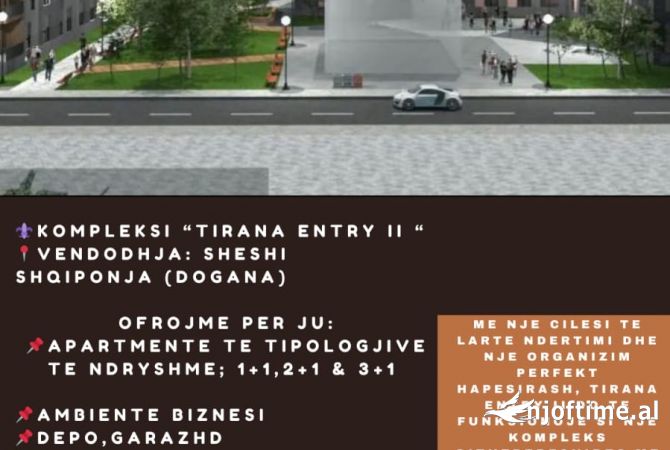 Shtepi ne shitje 1+1 ne Tirane - 73,000 Euro