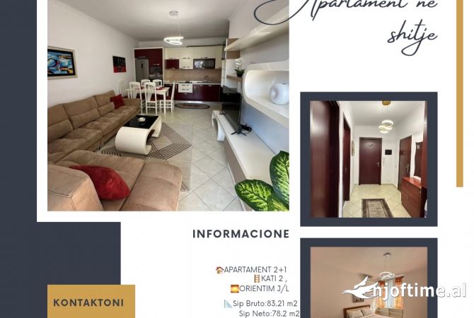 Shtepi ne shitje 2+1 ne Tirane - 127,000 Euro