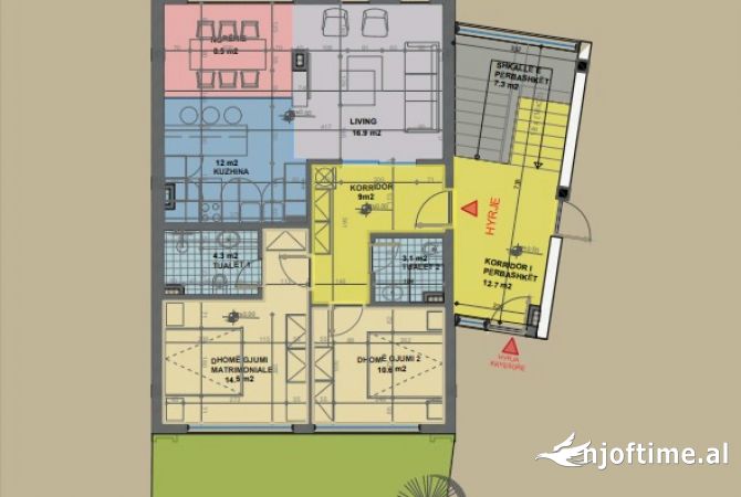 Shtepi ne shitje 2+1 ne Tirane - 230,000 Euro