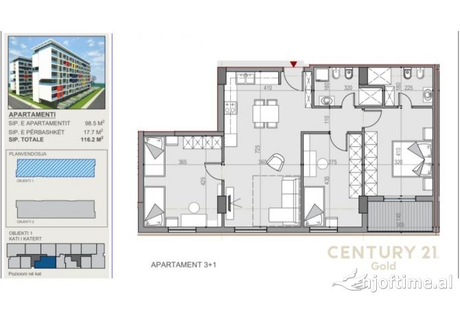 Shtepi ne shitje 3+1 ne Tirane - 128,000 Euro