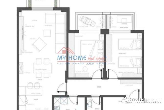 Shtepi ne shitje 2+1 ne Tirane - 450,000 Euro
