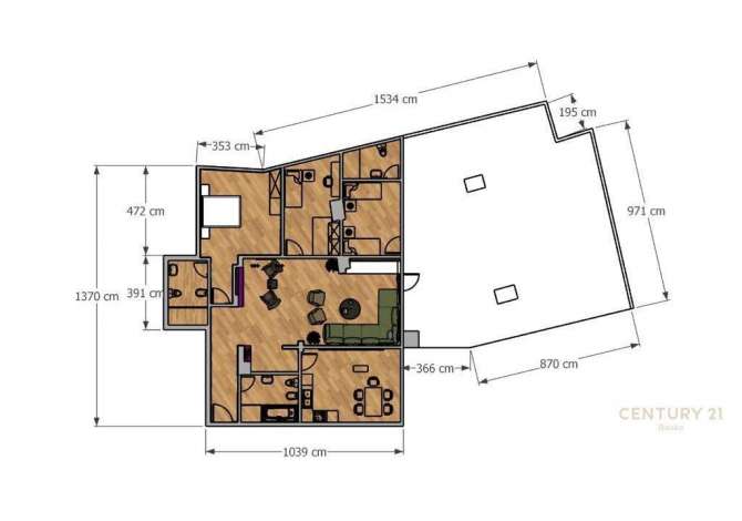 Shtepi ne shitje 2+1 ne Tirane - 230,000 Euro
