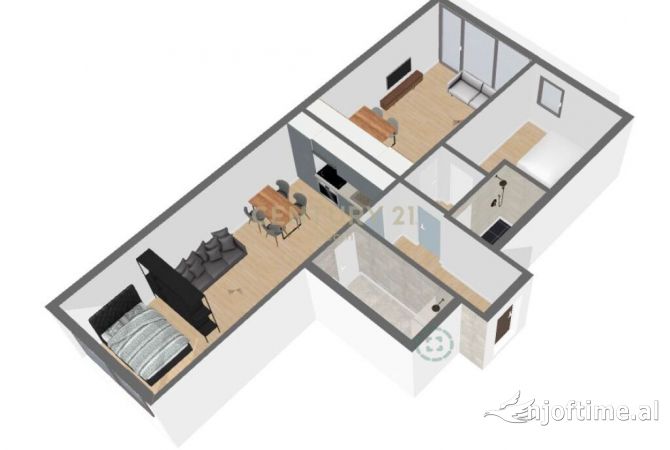 Shtepi ne shitje 2+1 ne Tirane - 165,000 Euro