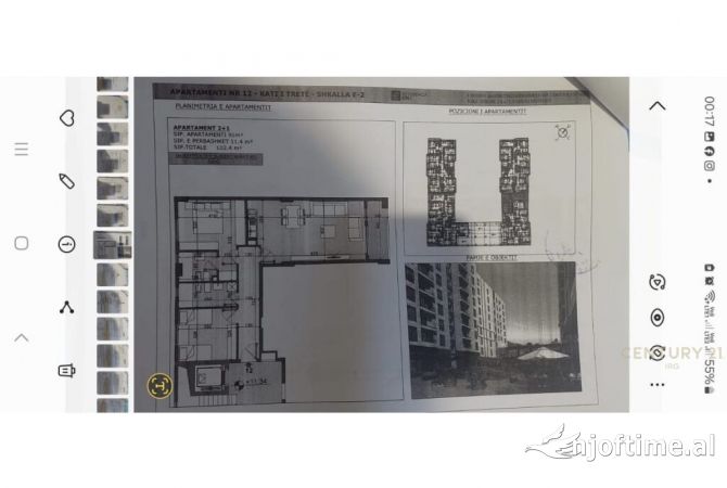 Shtepi me qera Apartament ne Tirane, 2+1, Mobilimi E mobiluar, Pagesa 1,000  Euro.