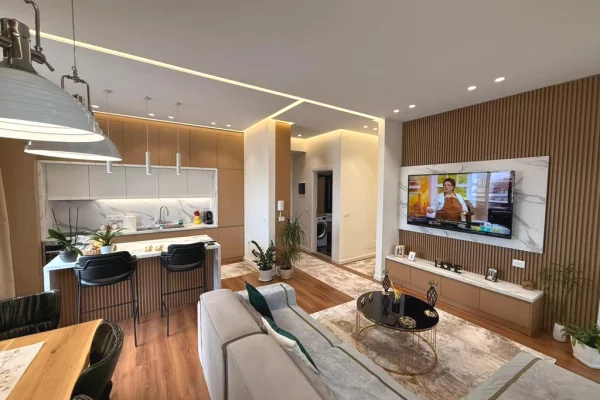 Shtepi ne shitje Apartament ne Tirane, 2+1, Mobilimi E mobiluar, Pagesa 322,000  Euro.