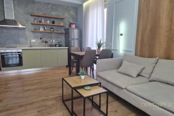 Shtepi ne shitje Apartament ne Tirane, 1+1, Mobilimi E mobiluar, Pagesa 195,000  Euro.