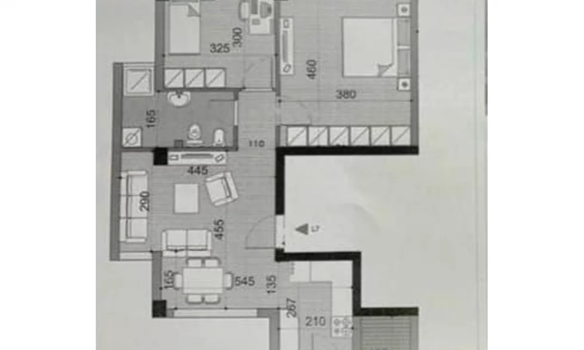 Shtepi ne shitje Apartament ne Tirane, 2+1, Mobilimi E mobiluar, Pagesa 220,000  Euro.