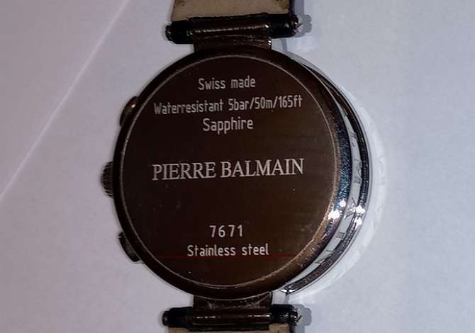 Pierre Balmain 38mm 7671 Swiss Made Chronograph Sapphire Unisex Limited Edition