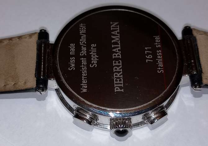 Pierre Balmain 38mm 7671 Swiss Made Chronograph Sapphire Unisex Limited Edition