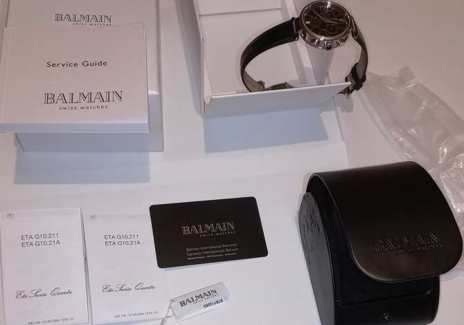 Pierre Balmain 38mm 7671 Swiss Made Chronograph Sapphire Unisex Limited Edition