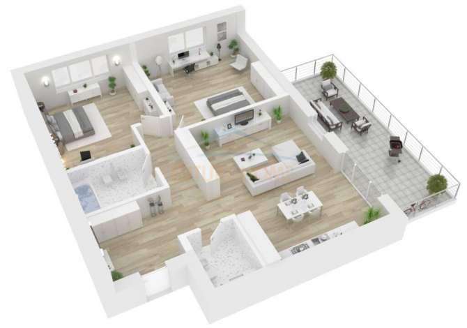 Shtepi ne shitje 2+1 ne Tirane - 185,000 Euro