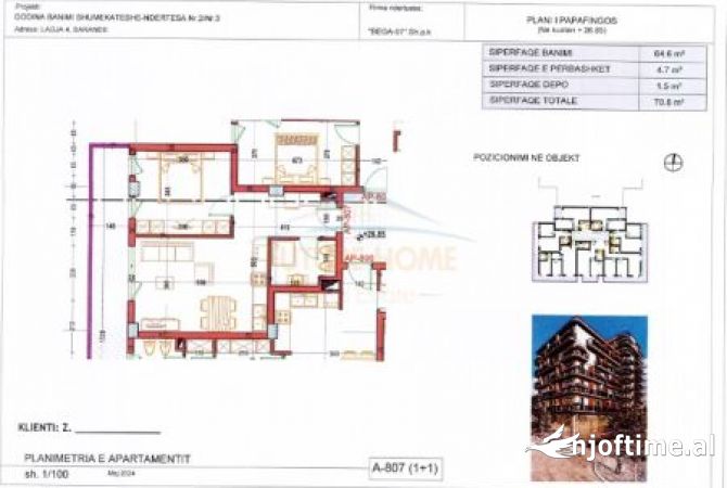 Shtepi ne shitje 1+1 ne Sarande - 160,500 Euro