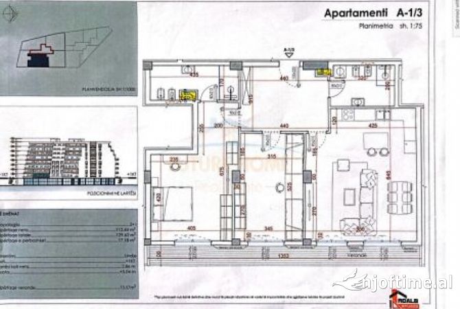Shtepi ne shitje 2+1 ne Tirane - 163,500 Euro