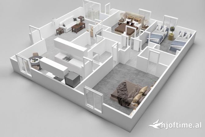 Shtepi ne shitje 2+1 ne Tirane - 110,000 Euro