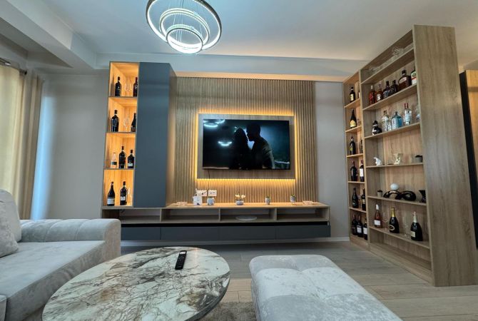 Shtepi me qera Apartament ne Tirane, 2+1, Mobilimi E mobiluar, Pagesa 700  Euro.