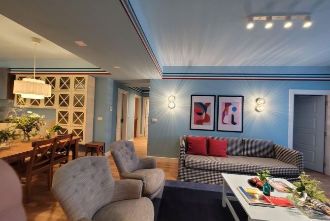 Shtepi me qera Apartament ne Tirane, 3+1, Mobilimi E mobiluar, Pagesa 150,000  Leke.