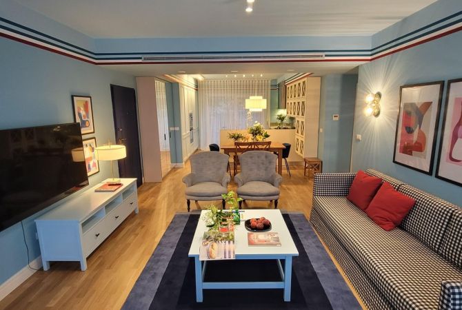 Shtepi me qera Apartament ne Tirane, 3+1, Mobilimi E mobiluar, Pagesa 150,000  Leke.