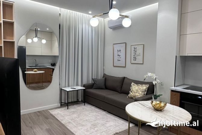 Shtepi me qera Apartament ne Tirane, 1+1, Mobilimi E mobiluar, Pagesa 650  Euro.