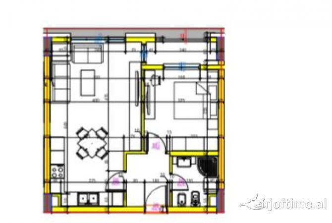 Shtepi ne shitje 1+1 ne Tirane - 94,000 Euro