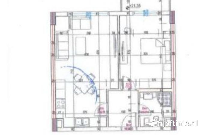 Shtepi ne shitje 1+1 ne Tirane - 93,000 Euro
