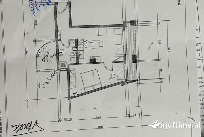 Shtepi ne shitje 1+1 ne Tirane - 145,000 Euro