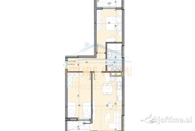 Shtepi ne shitje 2+1 ne Tirane - 100,800 Euro