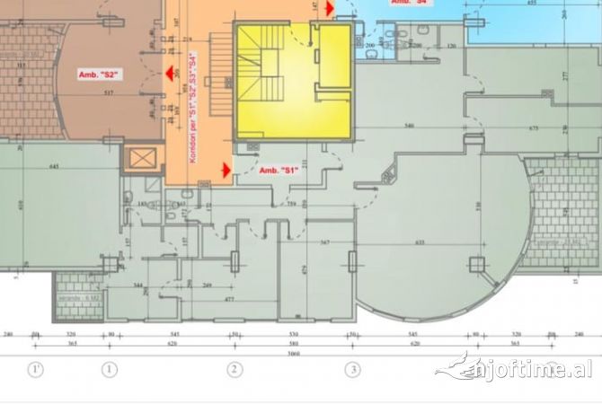 Ambient biznesi me qera 3+1 ne Tirane - 5,420 Euro