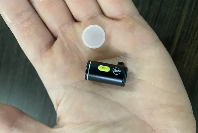 Mini led perdoret varse celsash ndizet vetem kur e lidhni me fishe type C 