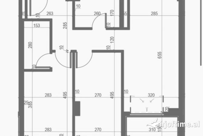 House for Sale 2+1 in Tirana - 93,500 Euro