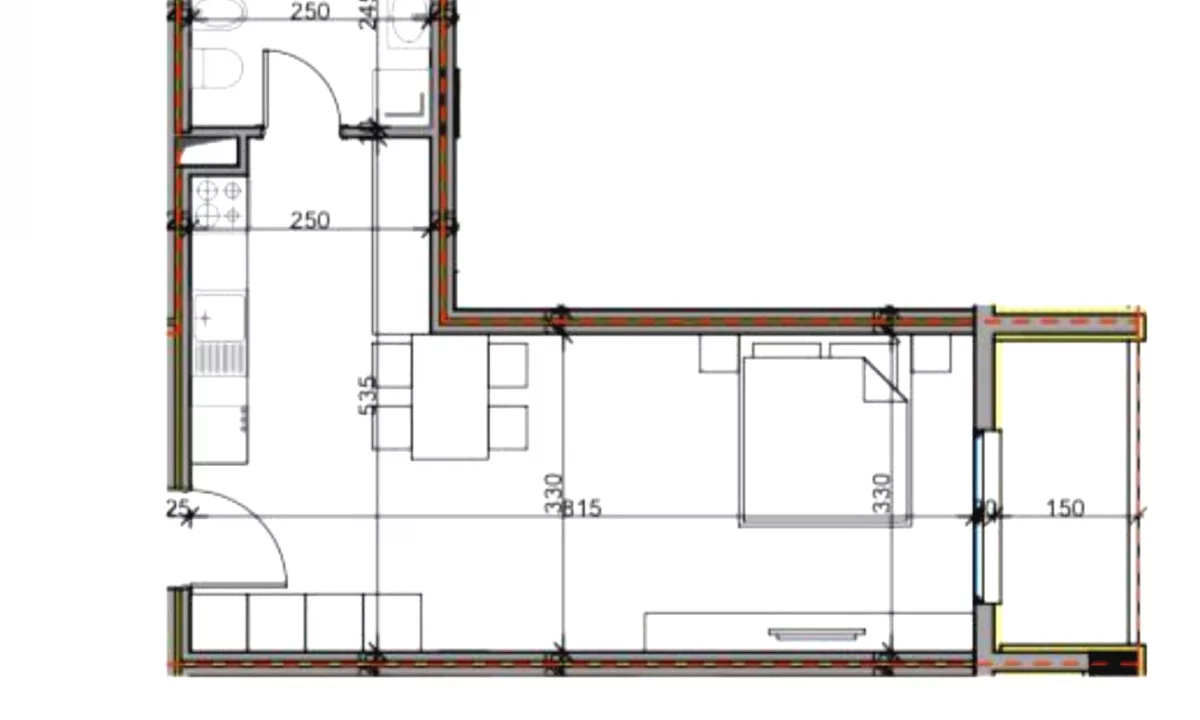 Appartamento in vendita a Tirana Garsoniere, Vuoto