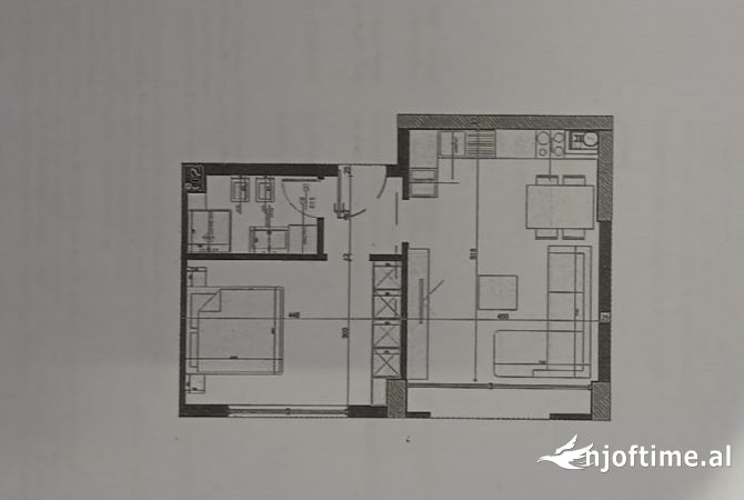 Shtepi ne shitje 1+1 ne Tirane - 145,500 Euro
