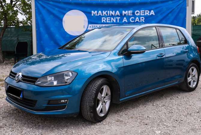 Jepet me qera makina Volkswagen Golf 7 duke filluar nga 35 euro dita