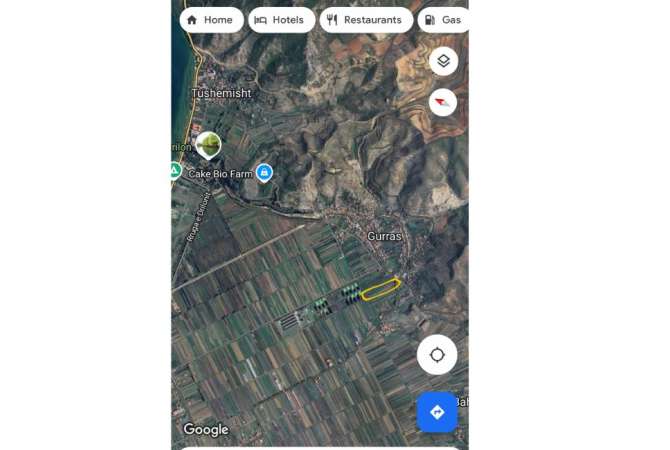 Truall ose Toke  ne Pogradec - 600,000 Euro