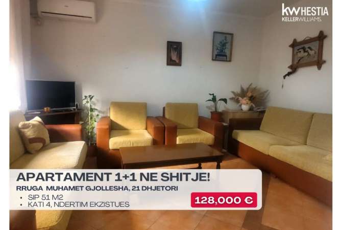 Shtepi ne shitje 1+1 ne Tirane - 128,000 Euro
