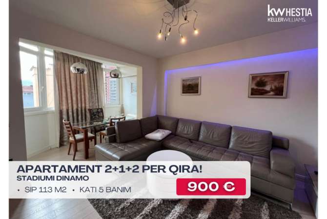 Apartament 2+1 qira, Stadiumi Dinamo