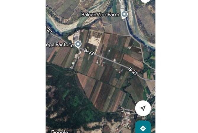 Truall ose Toke  ne Tirane - 80,000 Euro
