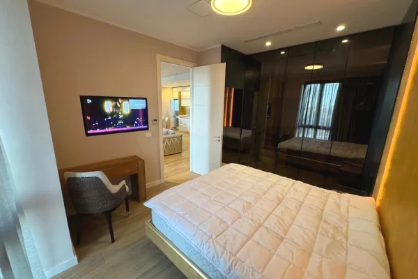 Shtepi me qera Apartament ne Tirane, 1+1, Mobilimi E mobiluar, Pagesa 1,299  Euro.