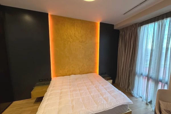 Shtepi me qera Apartament ne Tirane, 1+1, Mobilimi E mobiluar, Pagesa 1,299  Euro.