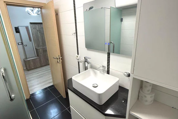 Shtepi me qera Apartament ne Tirane, 1+1, Mobilimi E mobiluar, Pagesa 550  Euro.