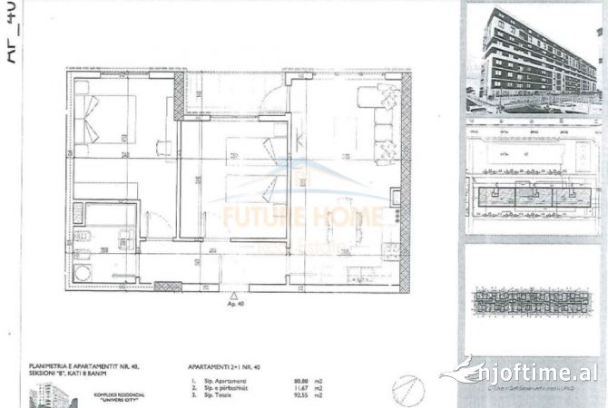 Shtepi ne shitje 2+1 ne Tirane - 90,000 Euro