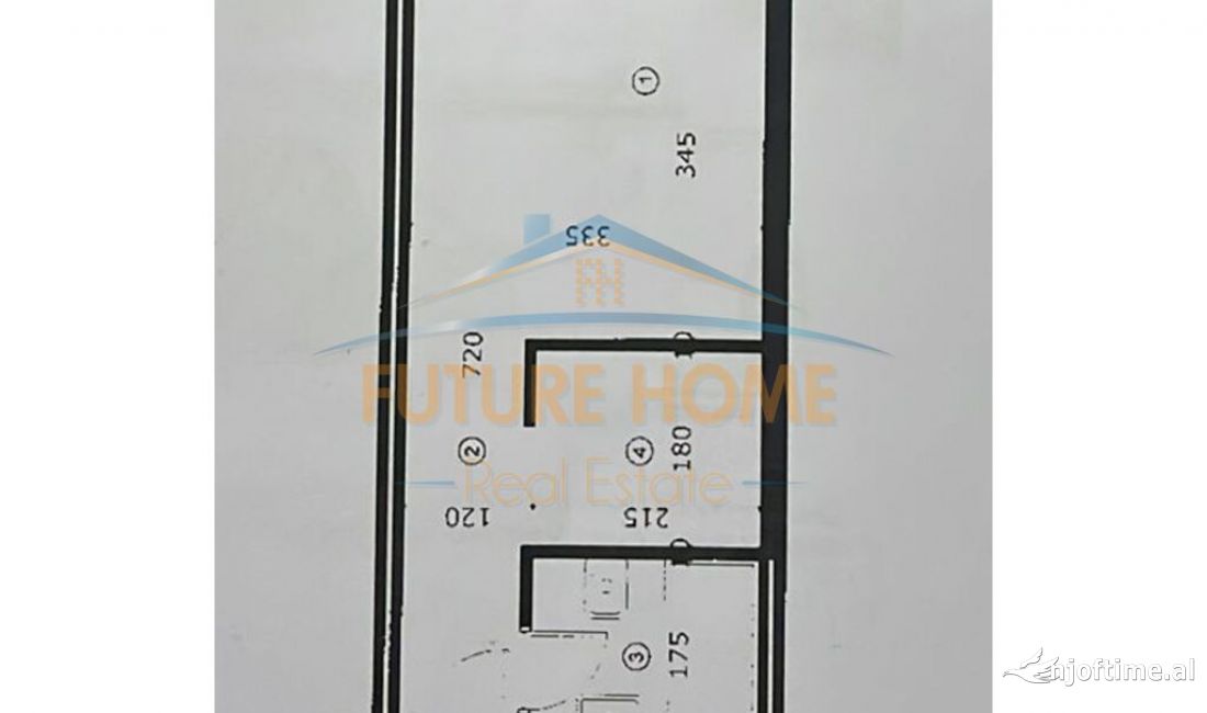 Shtepi ne shitje Apartament ne Tirane, Garsoniere, Mobilimi Bosh, pa mobiluar, Pagesa 43,500  Euro.