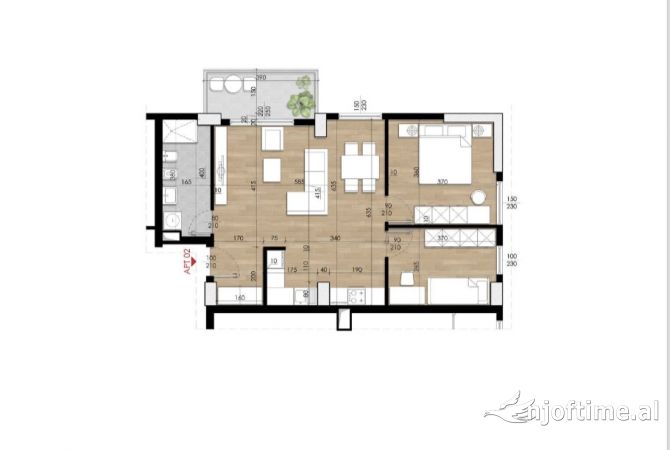 Shtepi ne shitje 2+1 ne Tirane - 141,800 Euro