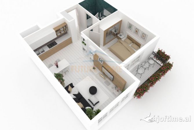 Shtepi ne shitje 2+1 ne Tirane - 95,000 Euro