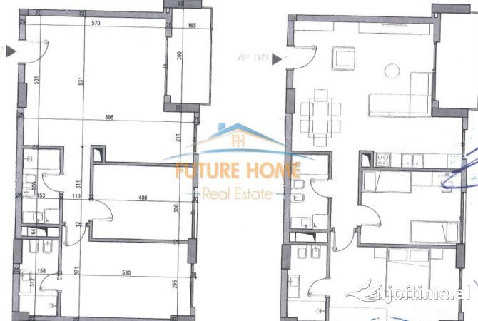 Shtepi ne shitje 2+1 ne Tirane - 156,100 Euro