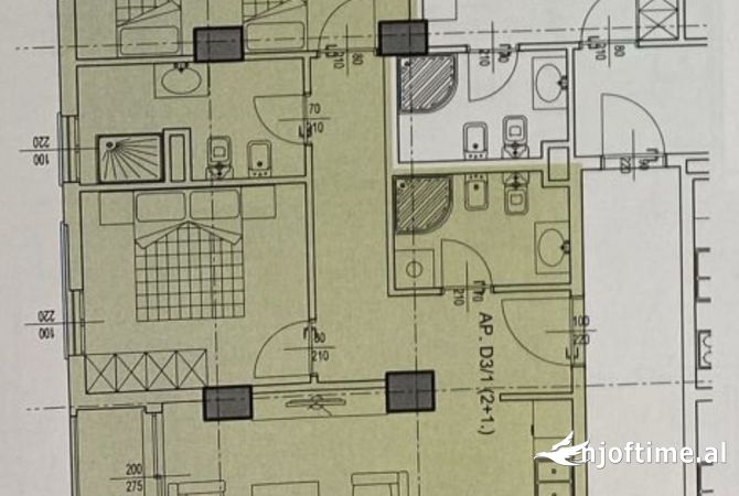 Shtepi ne shitje 2+1 ne Tirane - 185,000 Euro