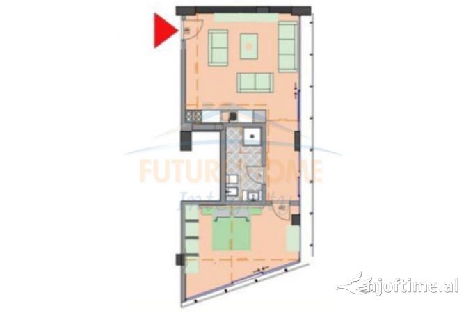 Shtepi ne shitje 1+1 ne Tirane - 206,000 Euro