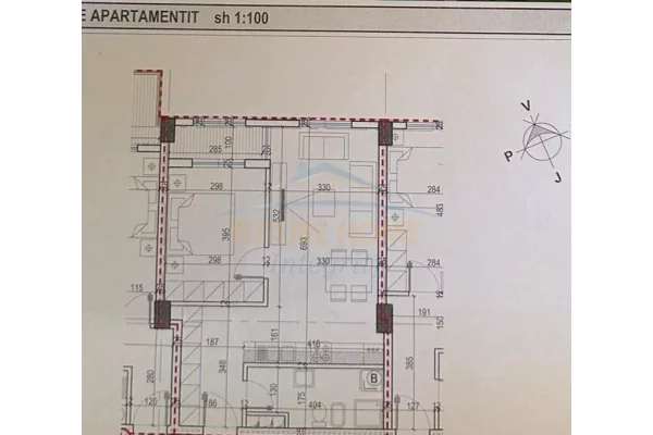 House for Sale 1+1 in Tirana - 128,000 Euro