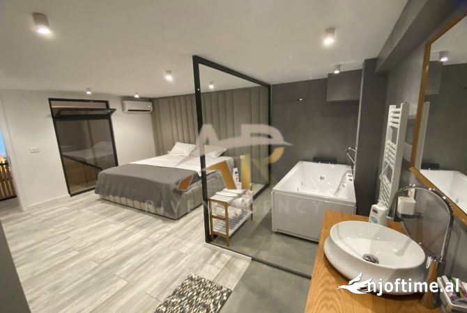 Shtepi me qera Duplex(shtepi me 2 kate) ne Tirane, 2+1, Mobilimi Pjeserisht e mobiluar, Pagesa 1,200  Euro.