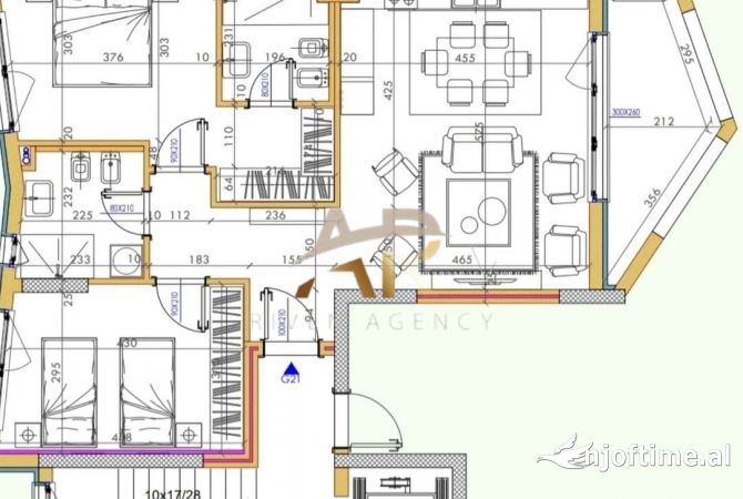 Apartment for rent in Tirana 2+1, Furnished